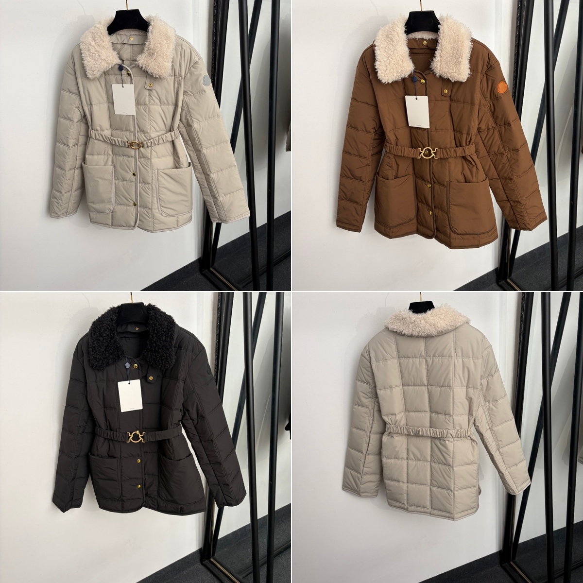 Femmes dernier manteau d'hiver concepteur coupe-vent laine cou Cardigan Trench manteau extérieur décontracté manteau vêtements de rue
