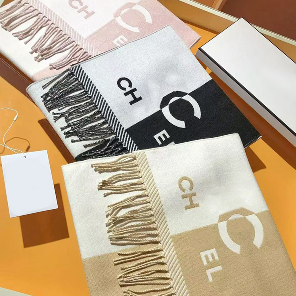Scarves Womens Luxury Brand Designer Scarf For Designers Warm Scarfs Fashion Classic Men And Women Thick Cashmere Wool Long Shawl