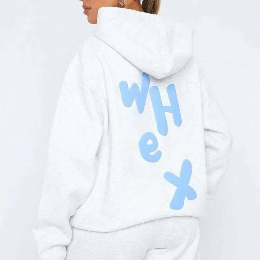 Whitfox Sweatshirtly Tracksuit Designer Women Whitees Foxs Tracksuits Two Pieces Sets Sweatsuit Autumn Female Hoodies Hoody Pants With Ladies Loose