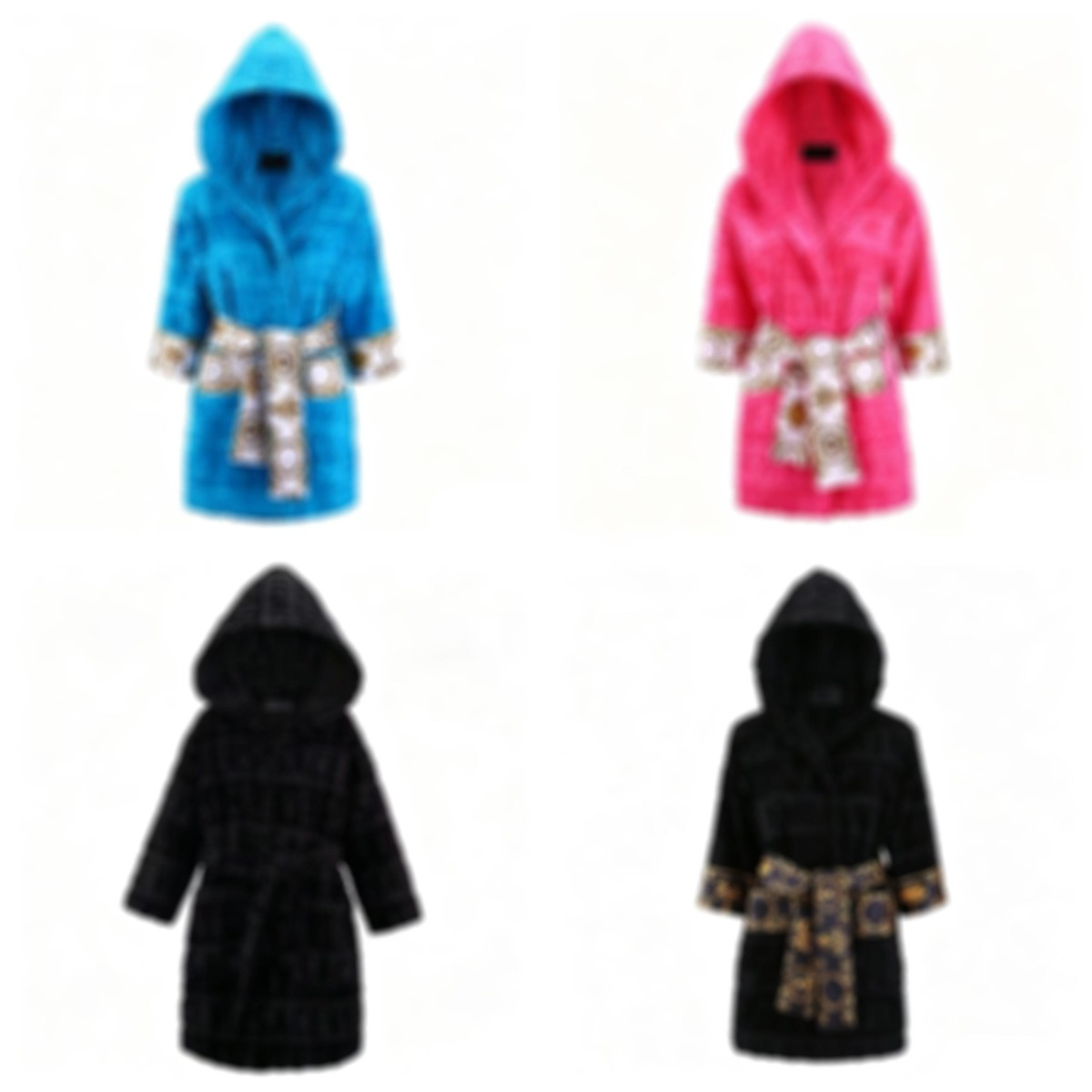 Wraps kids boy girls Fashion brand bathrobe, can be worn under 100 pounds, with a maximum height of around 130 2026 top