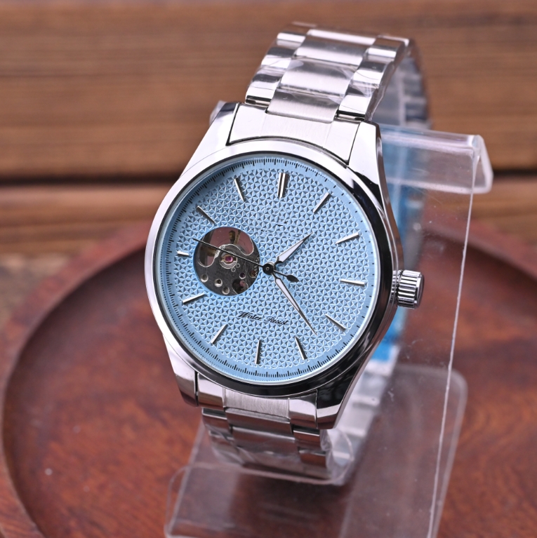 Men's ORIENTity Automatic Mechanical Watch watet retibt Women Watch Textured Dial Stainless Steel Bracelet Waterproof Business Dress Watch Mult