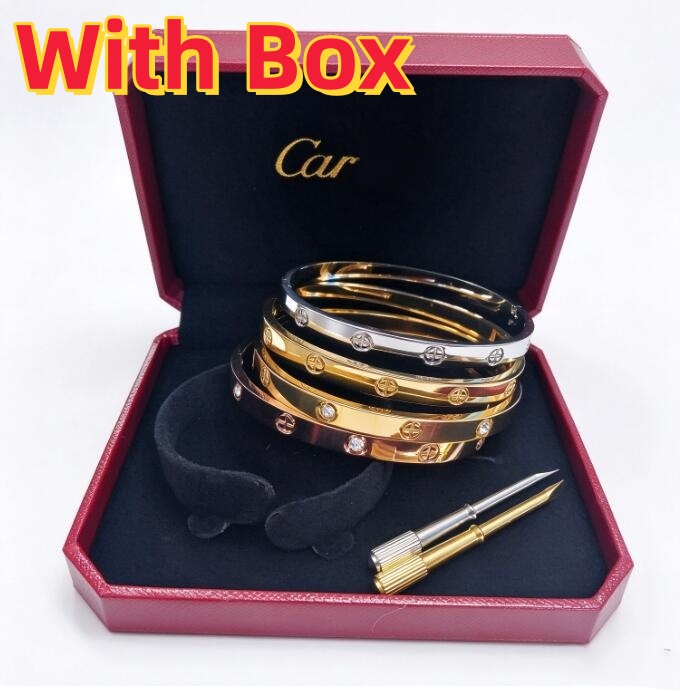 With Box Bracelet Designer Jewlery for Women Designer Bracelets Womens Jewelry Plated Gold Women Mens Luxury Jewelry Women Bangle Dd71