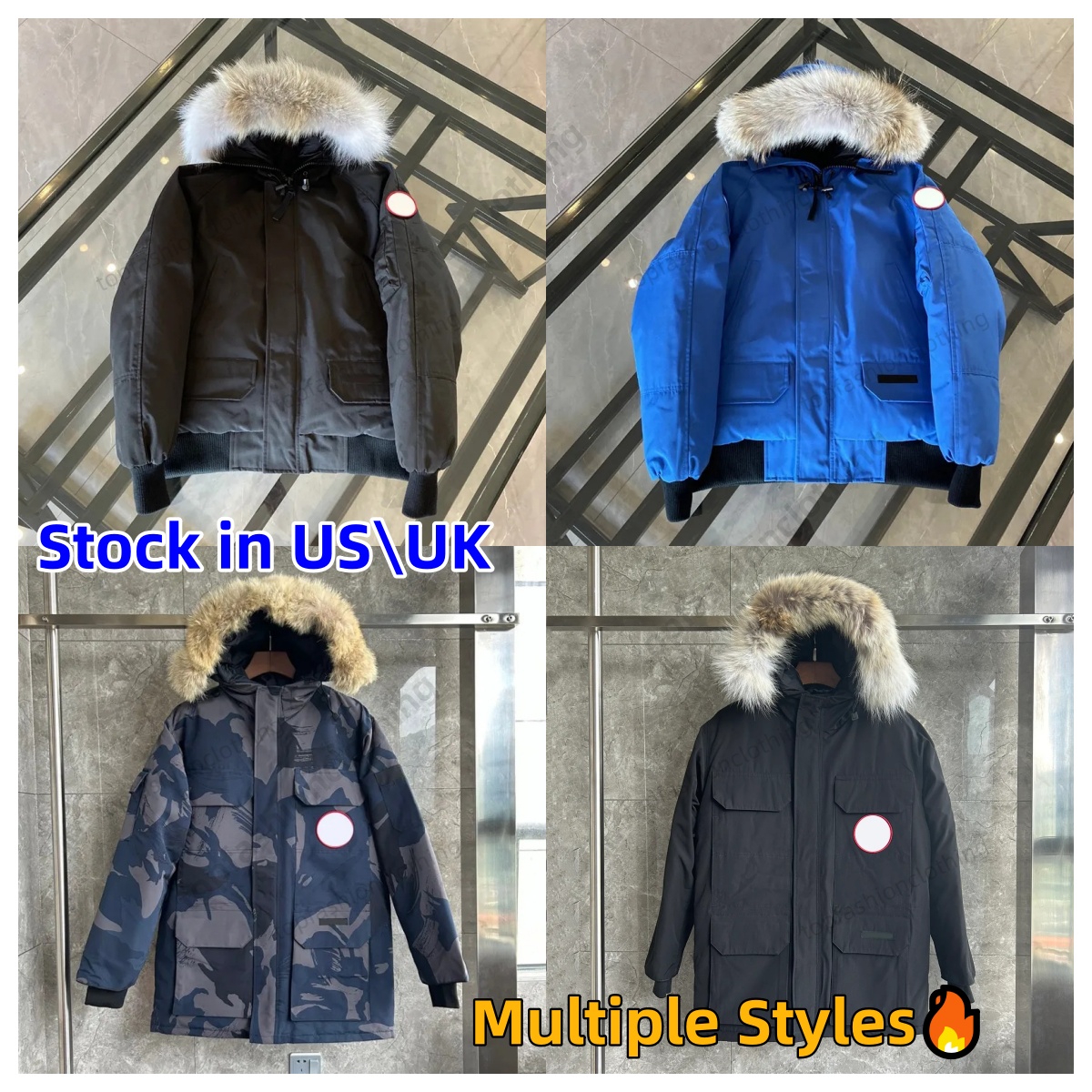 Canadaity GOOCE Mens designer puffer jacket Fashion Mens jacket Long Sleeve Thick Duck Down Jacket Womens Winter Coat winterjacke outwear jackets