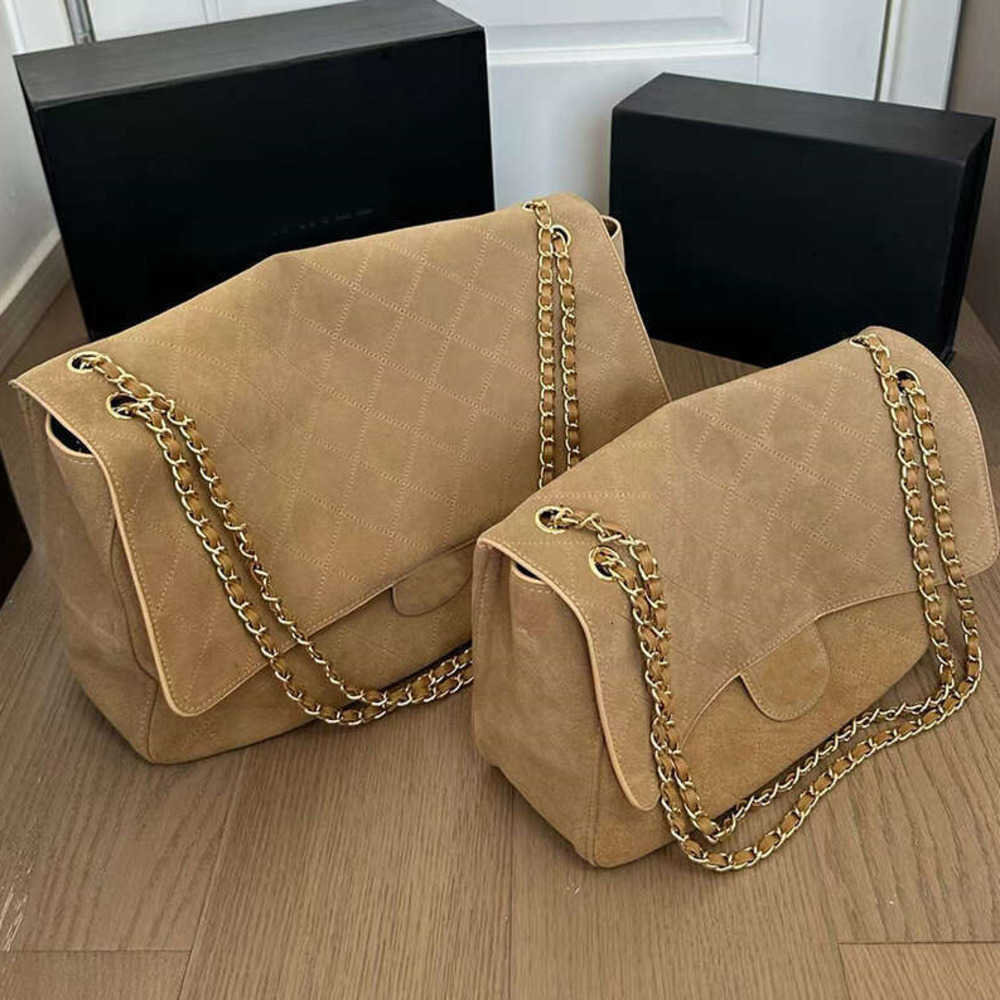 Luxury Maxi Flap bag Women Designer Maxi Suede Baguette Classic Flap Vintage Handbags Cowhide Leather Airport Totes Bag Luxury Work u0026 Commute Sh