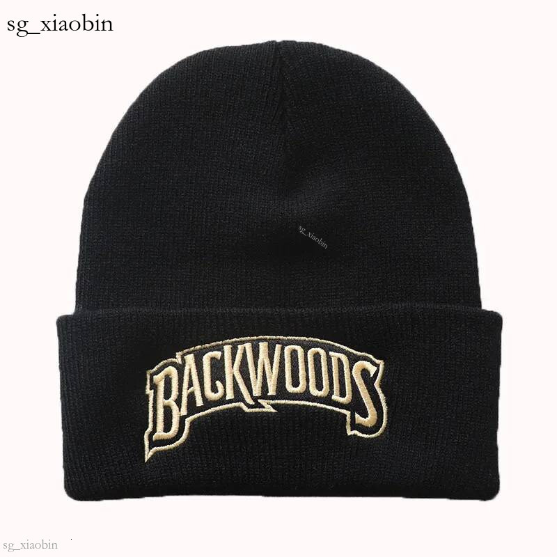 Autumn and Winter Unisex BACKWOODS Letter Warm Knitted Hat Foreign Trade Embroidered Student Beanie Hot