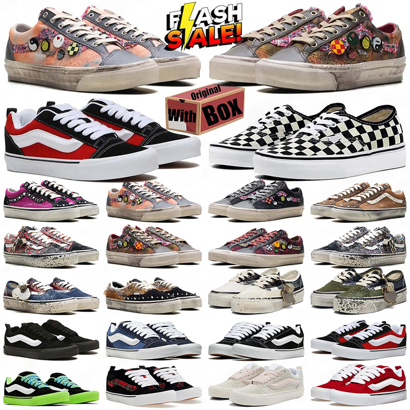 New Luxury Pearlized Canvas Shoes For Men Women Pearl Trainers Vintage Sports Casual Skateboard Sneakers Lace-Up Classic Black WhiteWalking Van Shoe