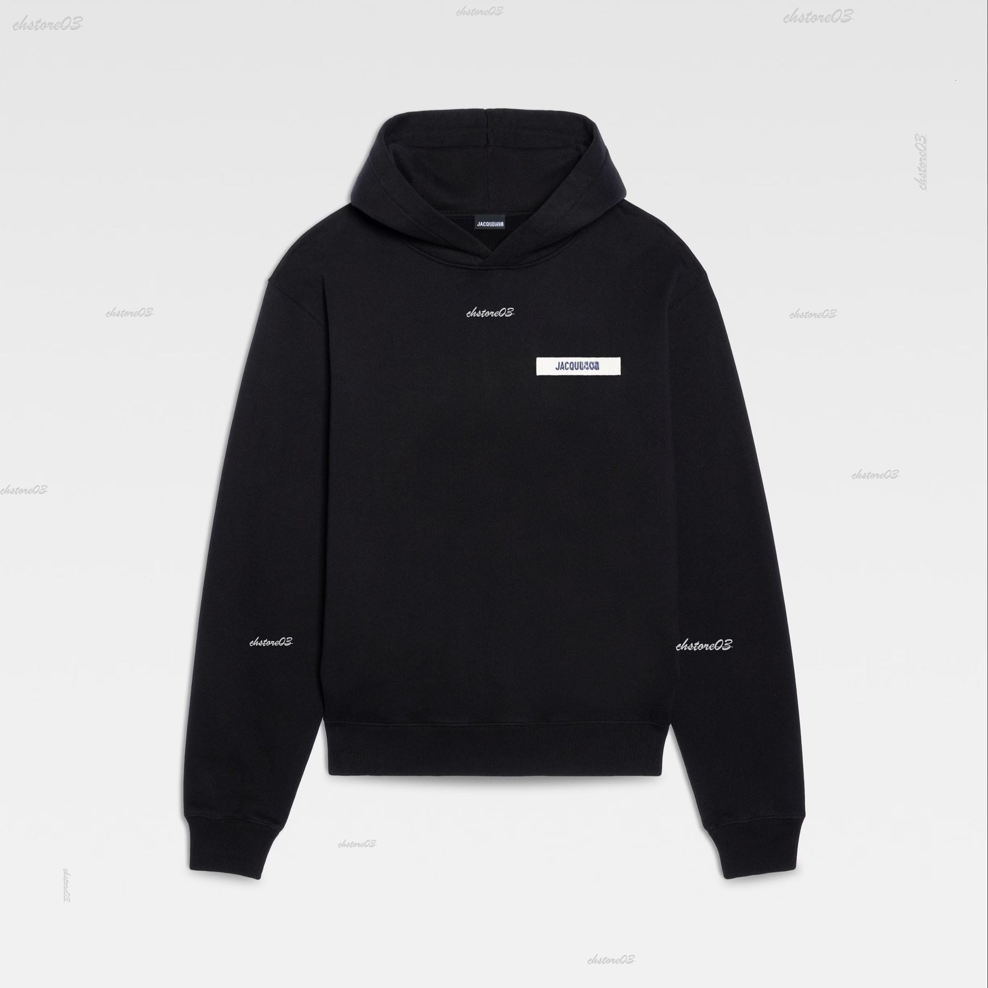 Jacquesmu Hoodie Heren Designer Jacquard Sweatshirt Briefborduurwerk Pull Amerikaans Trendy Jacquemes Sweatshirt Lange mouw Casual Top Voor Heren Da
