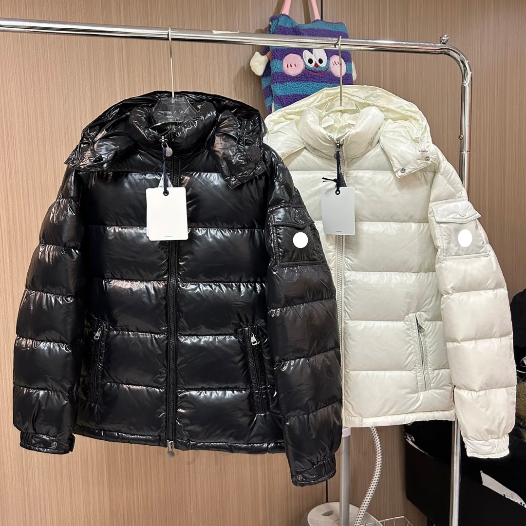 Mens Madeira Puffer Jacket Designer Down Jackets Puffer Jackets Men's Women's Winter coats Black gray white hood Down Puffer Parka monlJac