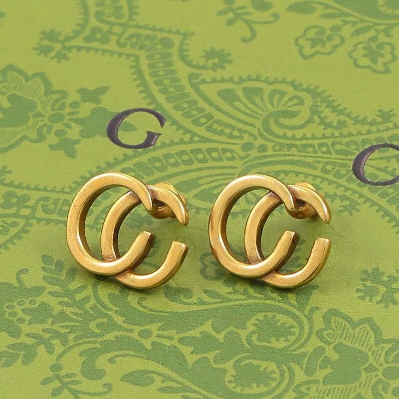 high quality designer jewelry gu cciiearrings jewerly designer for women gold earrings bijoux fashion designer earring pendant earrings Trendy Acces