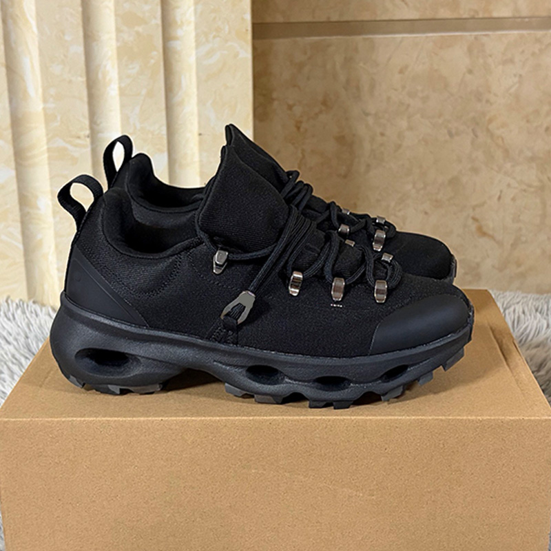 New Designer Womens Cloudsolo Hiker Sneaker Recycled Lightweight Polyester Fiber Shoes Upper Lace Up Sports Shoes Mens Womans Outdoor Fashion Sports