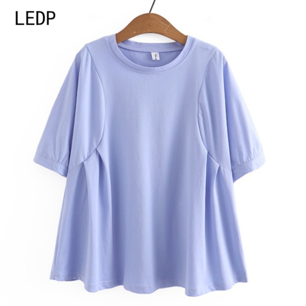 300081 Writable Graffiti Large Size Women's T-shirt DIY Blank Area Design Parent-child Interactive Cotton Loose Commemorative Model