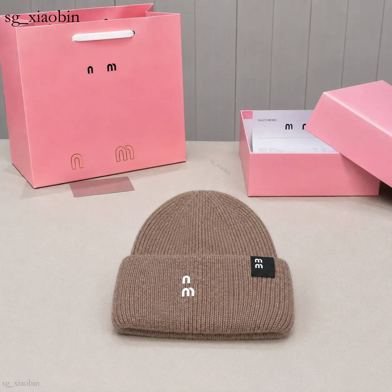Bonnet en tricot inspiré du créateur de luxe unisexe, chapeau chaud d'hiver côtelé avec lettre brodée et logo, casquette de crâne extensible et d