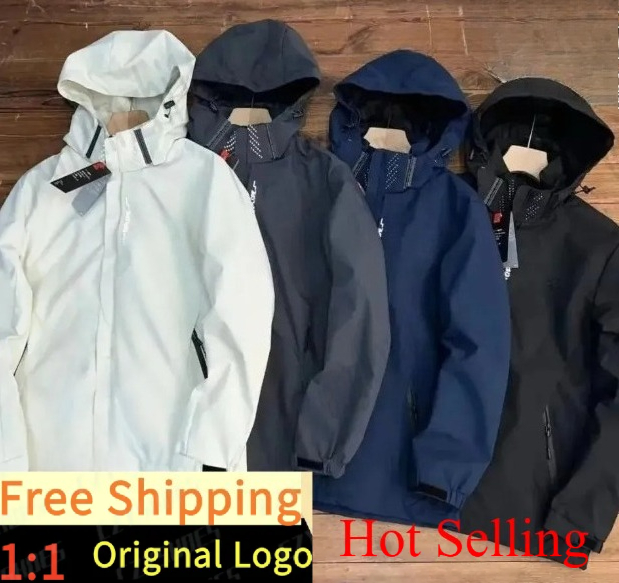 Arc Jacket Men Women Designer Jacket Brand Embroidered Logo Top Waterproof Goretex BETA ALPHA Jacket Hard Shell Zip Up Hood High Quality Windbreaker