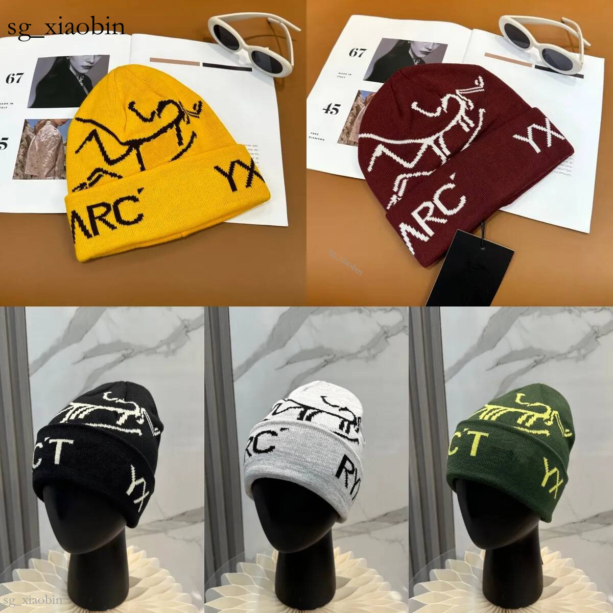 Bonnet Unisex Designer Beanie Autumn/Winter New Couple Knitted Wool Hat Thickened Warm Streetwear Daily Outdoor Fashion Matching Hot