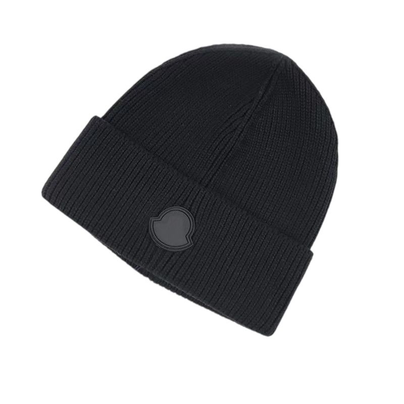 Designer Beanie Women Skull Caps For Men Beanies Dressy Fashion Bonnet Dressy Knitted Beanie Hat With Folded Cuff And Fur Pom Accent Warm Winter Hea