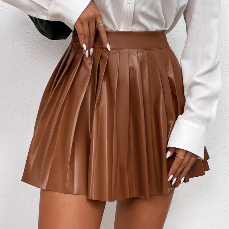 Jupe de Tennis plissée taille haute pour femmes, Mini sport décontracté, Streetwear, couleur unie, jupe courte d'été, S-XL