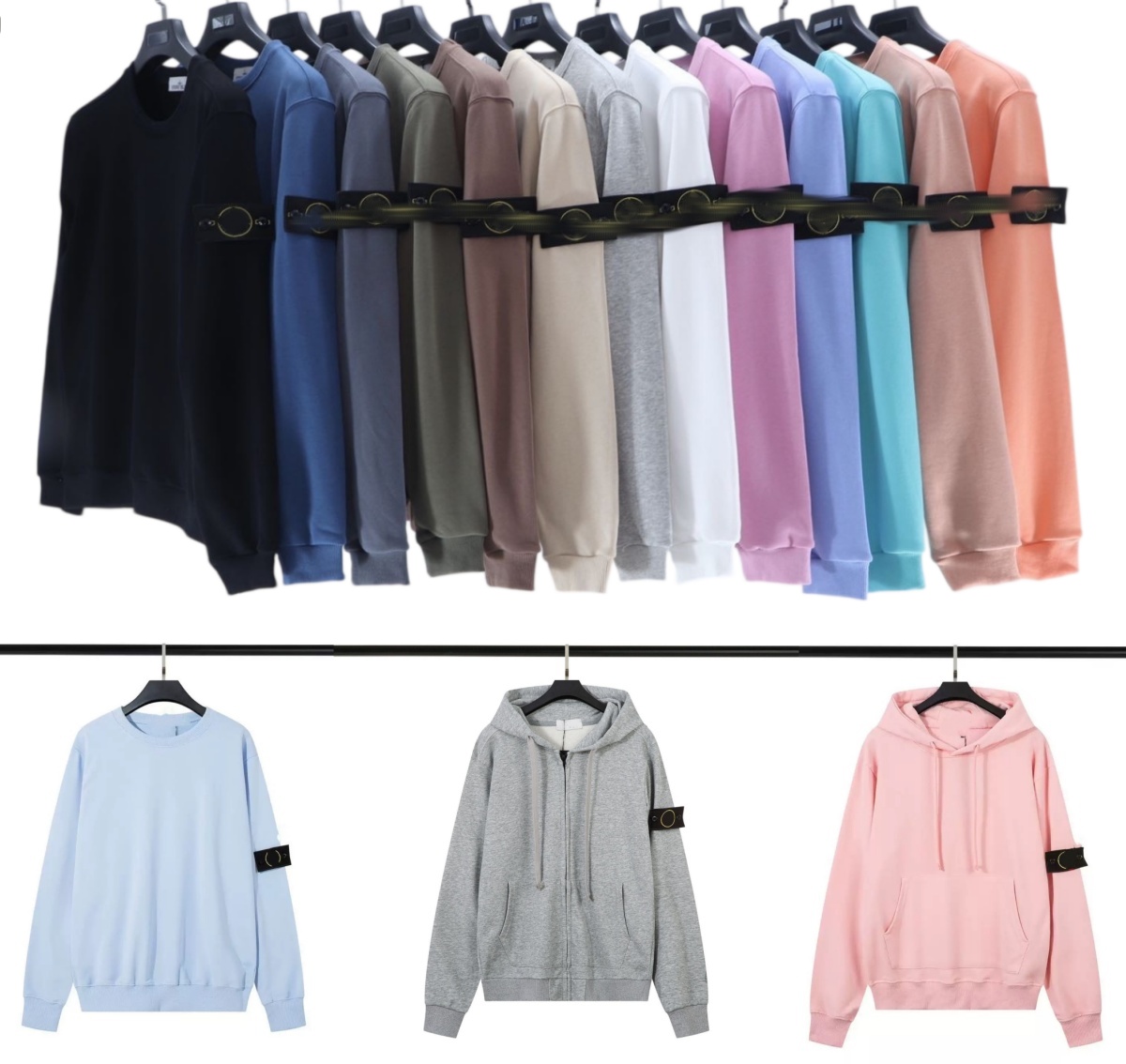 Designer hoodie stones hoodie zip up hoodie stones jacket casual sweatshirt long sleeve jacket designer shirt mens t shirt designer high quality wom