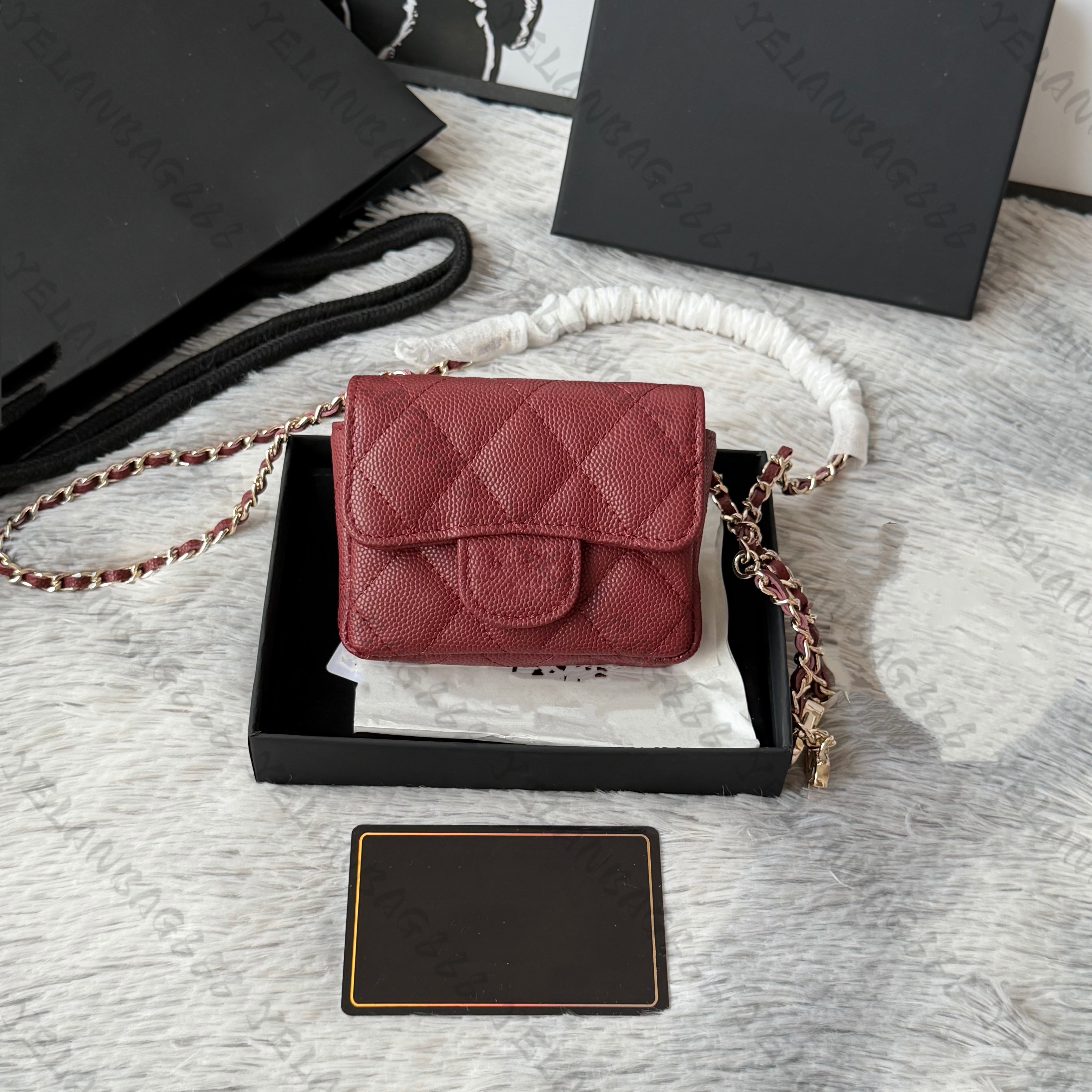 New autumn and winter designer wallets, women's waist bags, classic shoulder crossbody bags, multifunctional change bags with high-quality pack