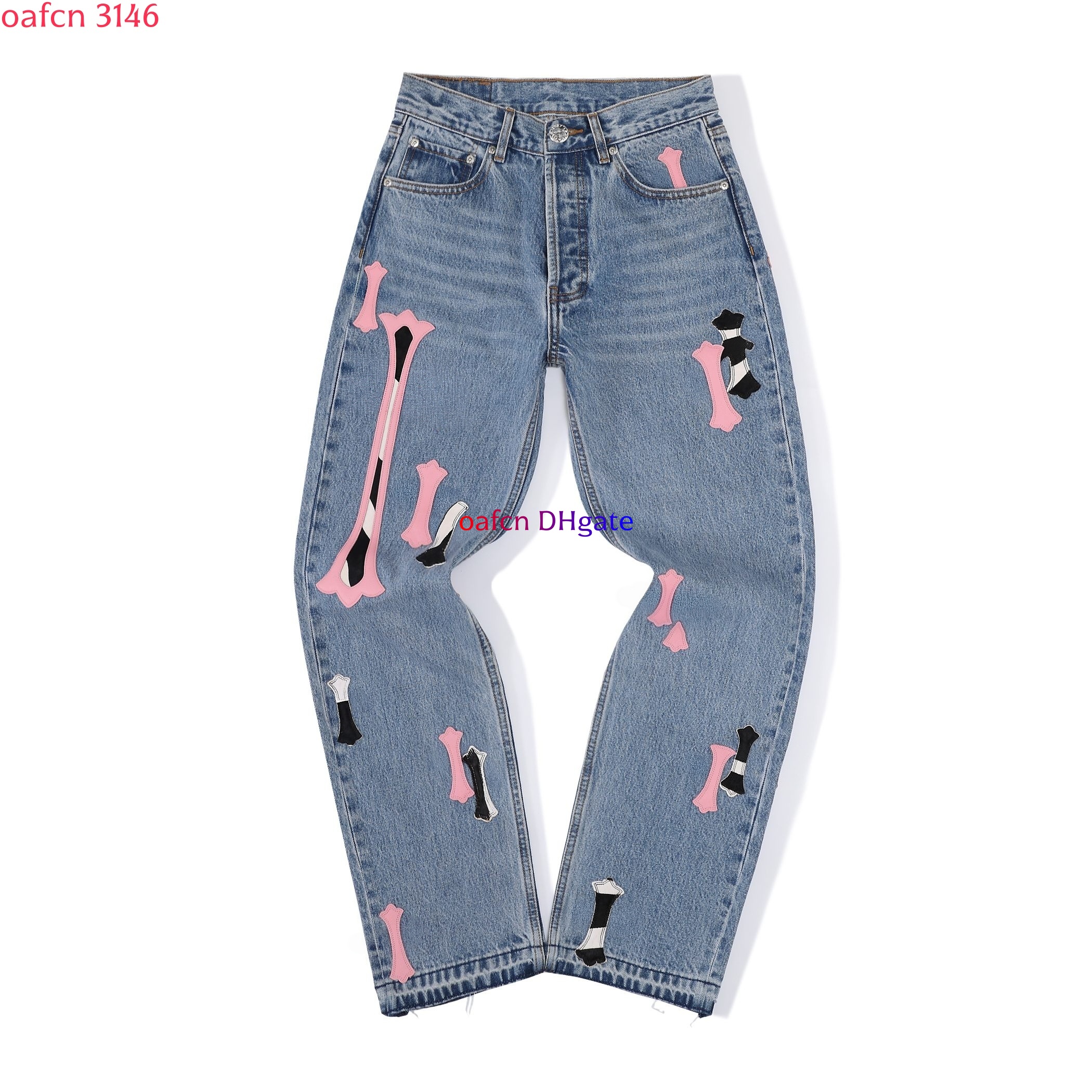 man Jeans Designer Jeans Pichart work pants Denim High Quality Chrome Pants popular jeans for men mens designer jeans brands 3146