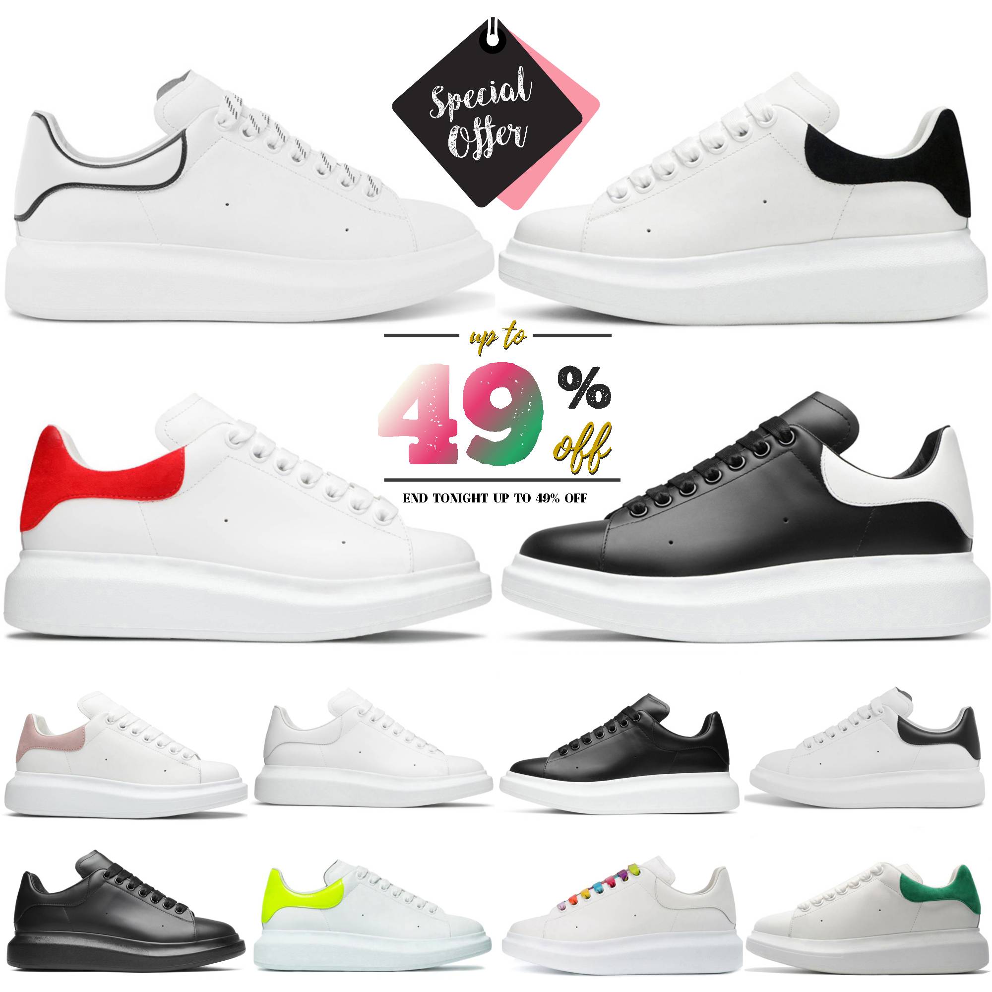 Designer Shoes Oversized Sneaker Platform Scarpe Mens Womens White Black Leather Suede Velvet Lace Up Chaussures de Espadrilles Unisex Sports Traine