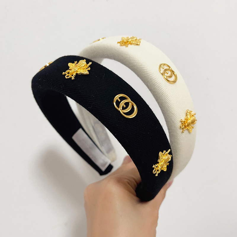 Bandeaux en épingle à cheveux cristal strass élastique cerceau de cheveux à la main Style rétro bandeaux Style personnalité exagérée bandeau en g
