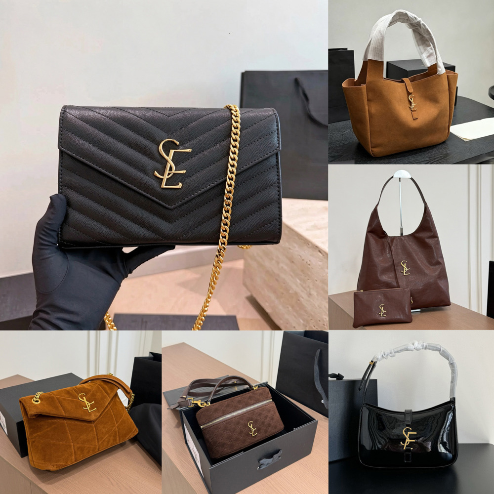 Designer Bag Luxury Bag chamois Shoulder Bag Women Envelope Bag Black Classic Caviar Bag High Quality Leather Crossbody Bag Fashion Understated Eleg