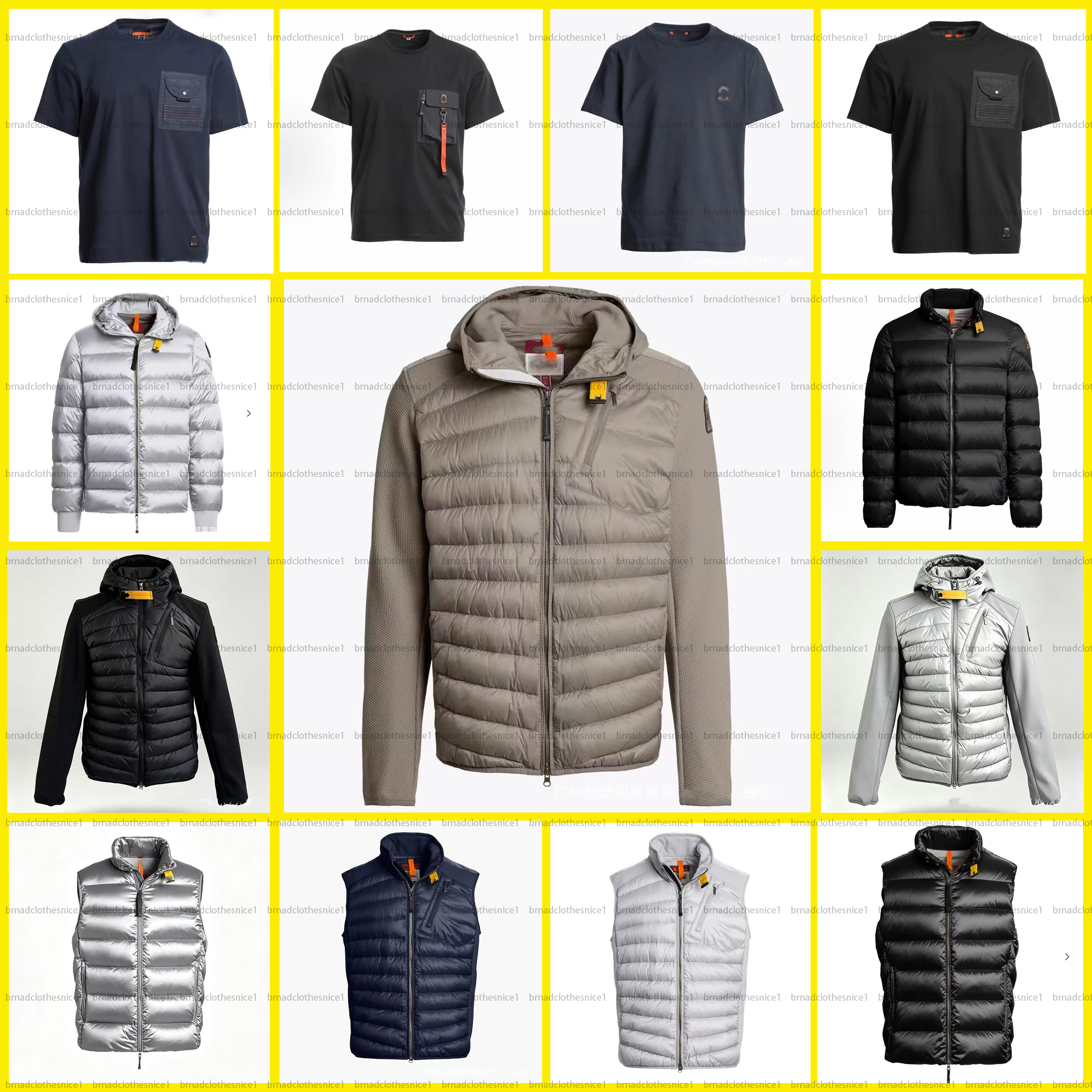 PJS Doudoune Jacket Men Puffer Jacket Jackets Womens Coat Parka Fur Collar Waterproof Fashion Winter Mens Brand Hooded Long Sleeve Thick Duck Women