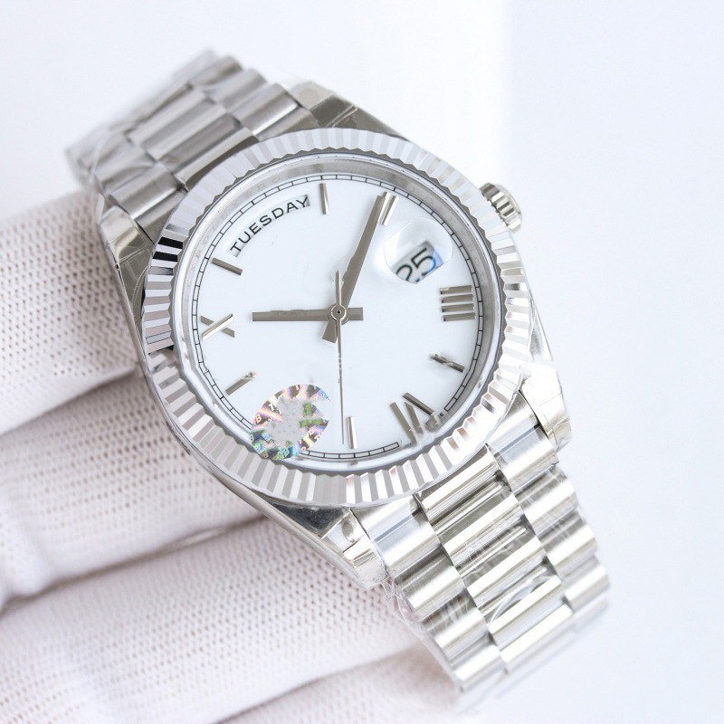 Designer Luxury Automatic Fashionable Watches For Men 40.5mm Stainless Steel Case Round Dial Mens Wristwatch with Gift Box