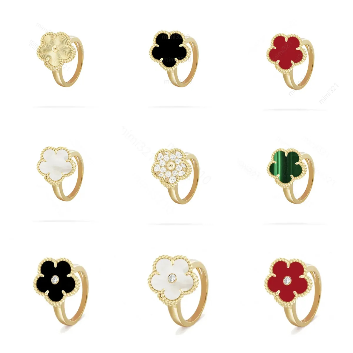 bague bague de créateur mode classique Onyx acier inoxydable plaqué or 18 carats rouge noir bague de couple bagues designer pour femmes bagues ba