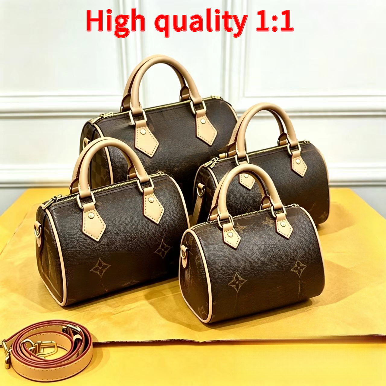 25 Designer Bag Women's Limited Edition Handbag Luxury Brown Women Handbag Nono Leather Handbag monogram bag Top Grade Crossbody Bag Mini Soft