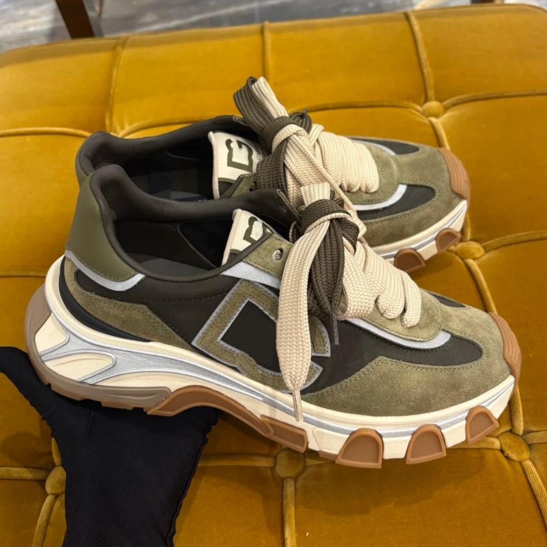 Womens Men leather sport shoe Designer sneaker Luxury cushion country road daymaster Hike trainer athletic tennis casual shoe outdoor wedge Run plat