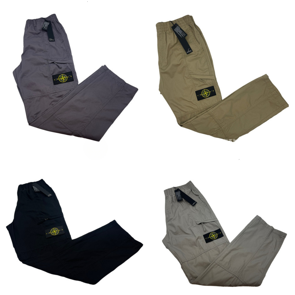 Stones Islenda Pants Lightweight Combat Workwear Mens Thin Version Pants Stonelys Cargo Pants Sweatpants Designer Outdoor Compass Streetwear Man Tro