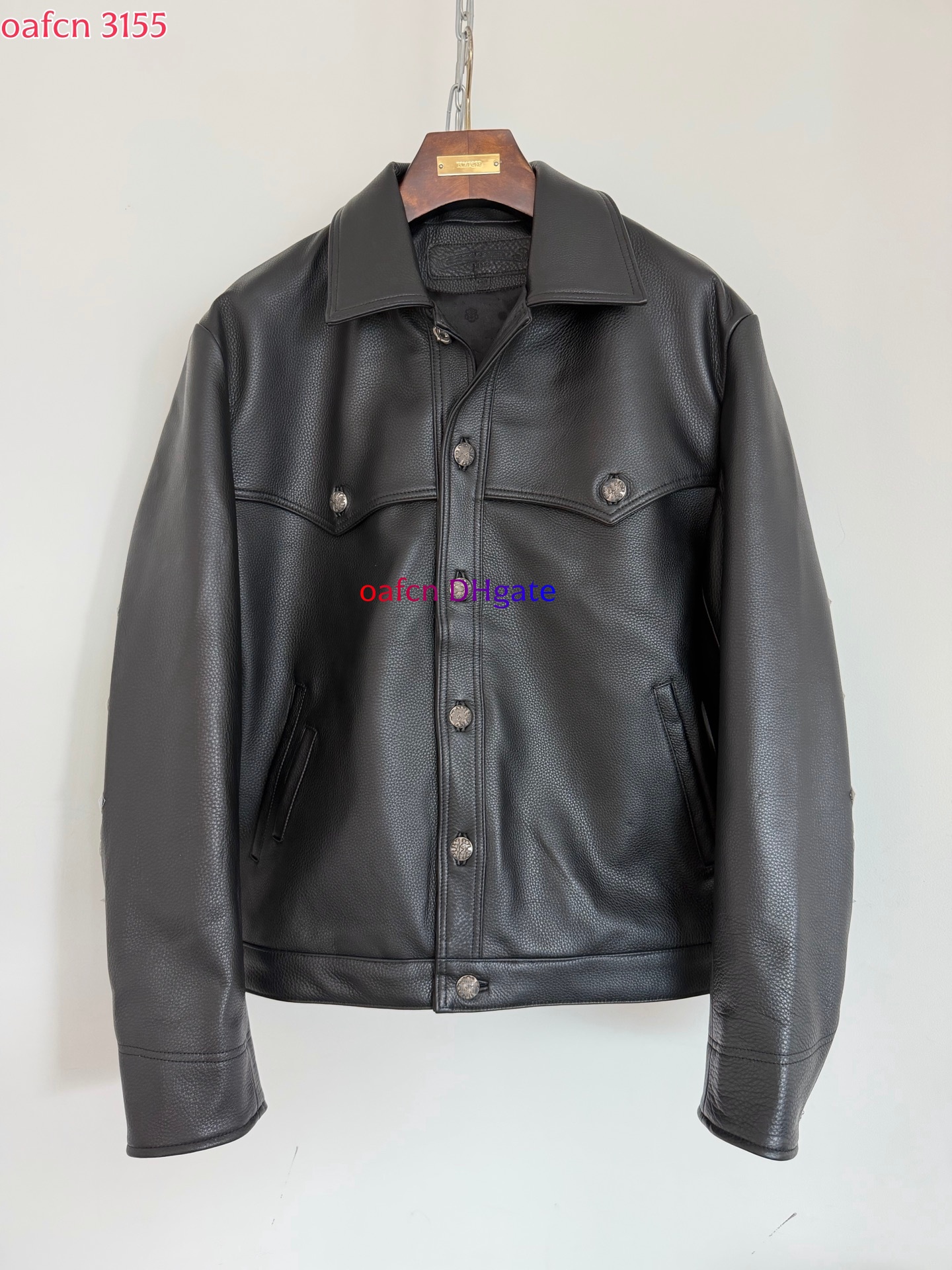 Mens Designer Leather Jacket Leather Jacket Fur Coat Letter Design Motorcycle Jackets Windbreaker Autumn/Winter Leather Chrome Jacket 3155