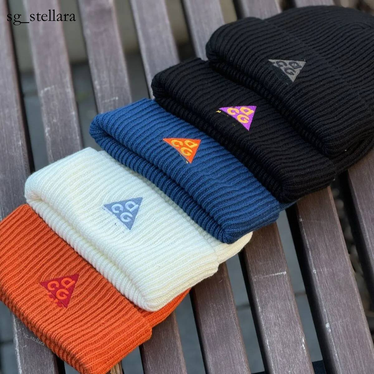 ACG Skull Caps Top luxury Fashion Designer hats Mens and womens beanie fall winter thermal knit hat ski bonnet High Quality Hat Luxury warm cap Hot