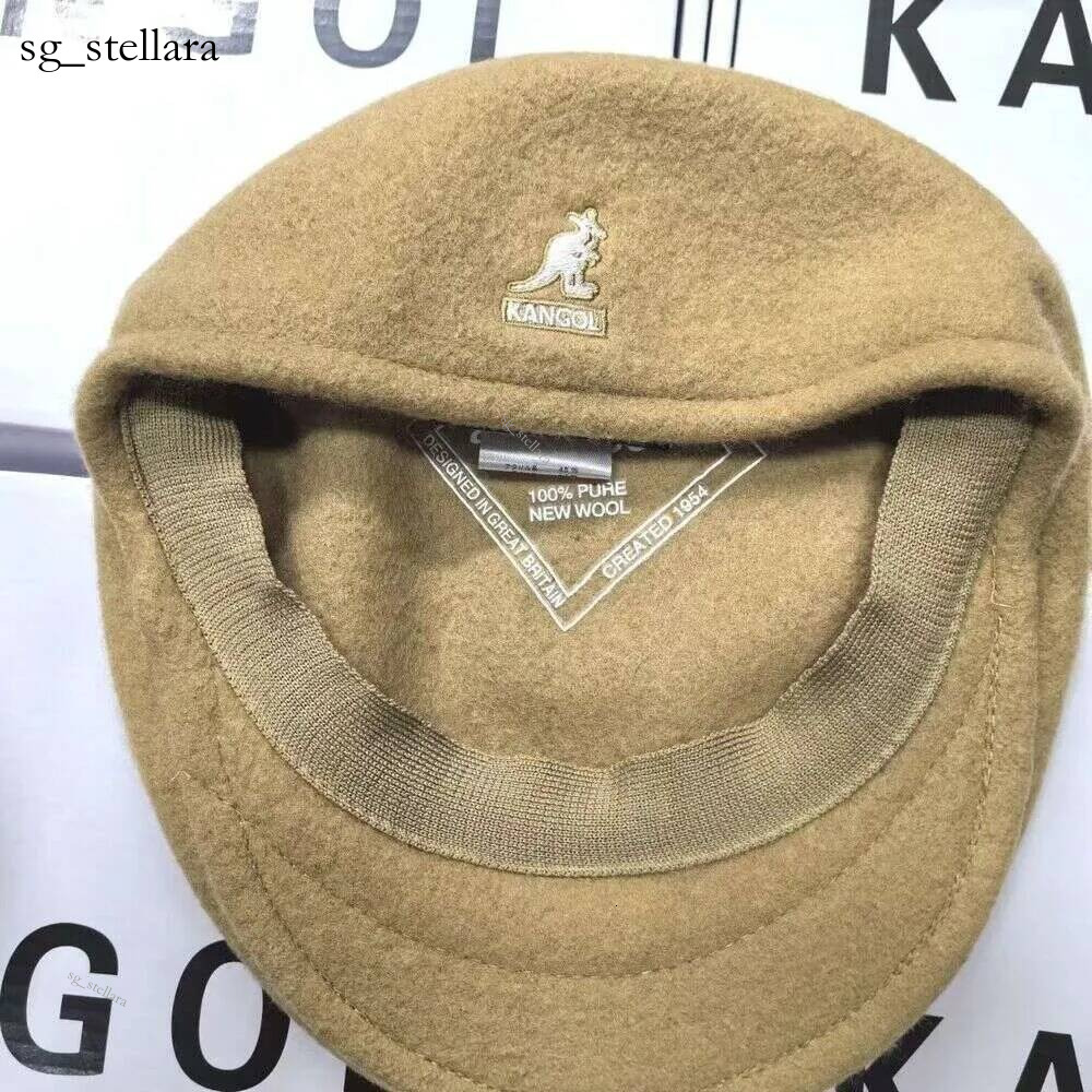 Kangolly Chapeau Nylon Béret Gavroche Casquettes Designer Noir Automne Chaud Printemps Hiver Femme Femmes Casquette Plate Bérets Doux Casual Chap