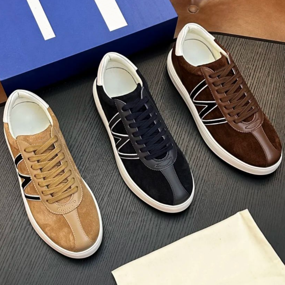 Man drive Low top sneaker jm weston sport shoe Designer shoe Suede Leather Loafer Casual walk track athletic golf shoe Luxury trainer outdoor Fabric