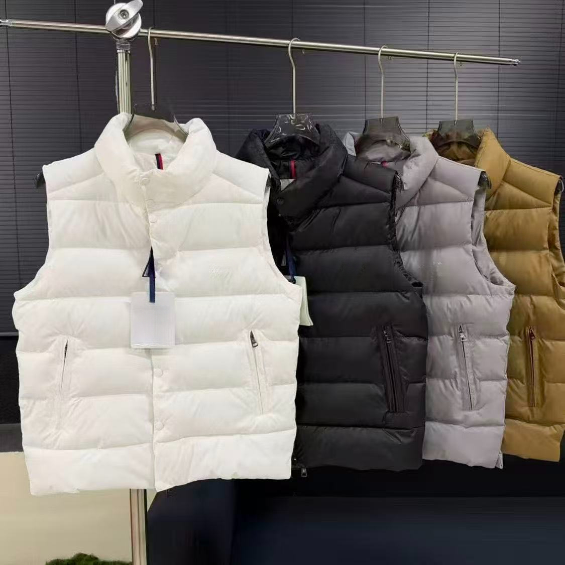 Vest gilet mens Designer Vests gilet brand Stand Up Collar Vest Breathable outer wear warm Waterproof jacket Outdoor Men's Women Casual Top Emb