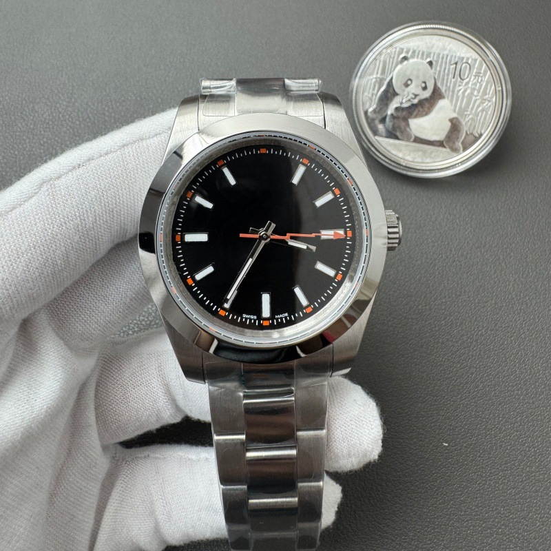 Business trend Luxury Men's Stainless Steel Casual Watch Classic Designer Wristwatch 41mm with Gift Box