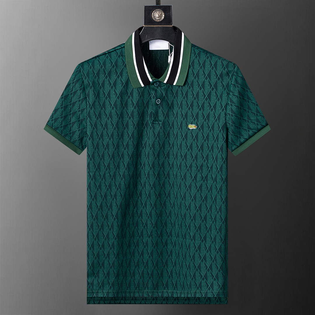 Designer Polos Chemise Hommes T-shirts de luxe Snake Bee Floral Broderie Mens Polos High Street Fashion Stripe Print Top Tees pour femmes
