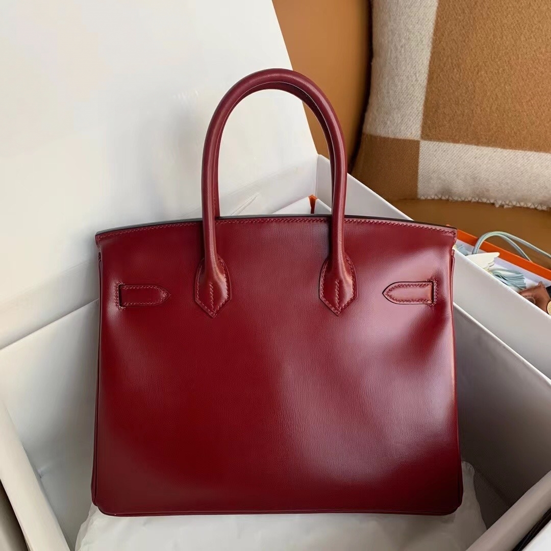 12a womens handbag luxury designer bag handbag high quality designer bags Burgundy Box Leather 25cm 30cm designer tote bag luxurys handbags womens b