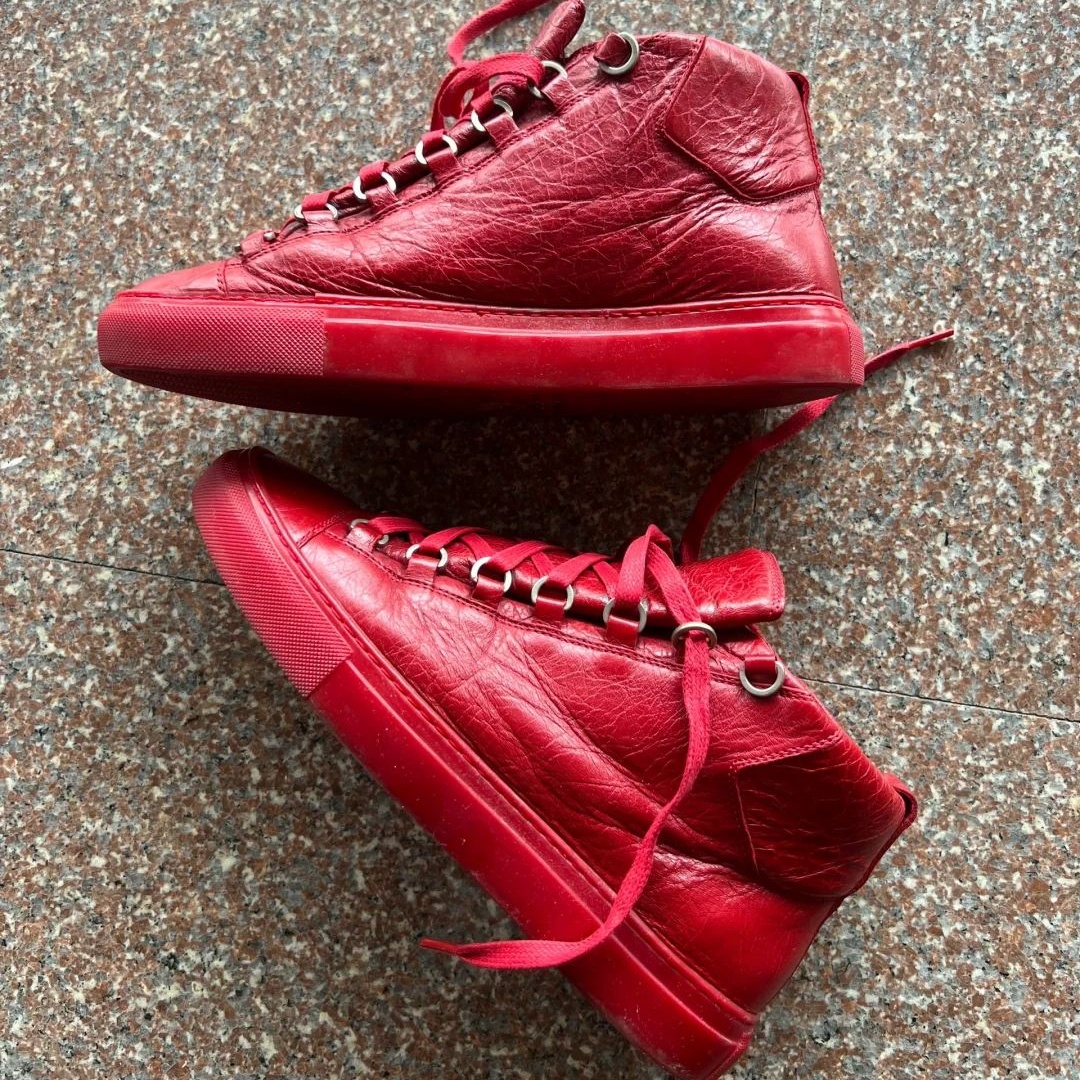High Top sneaker Man arena shoe 10A Designer boot Luxury paris Leather track trainer work shoe Fashion Fall booties Hike travel Formal Outdoor Sport
