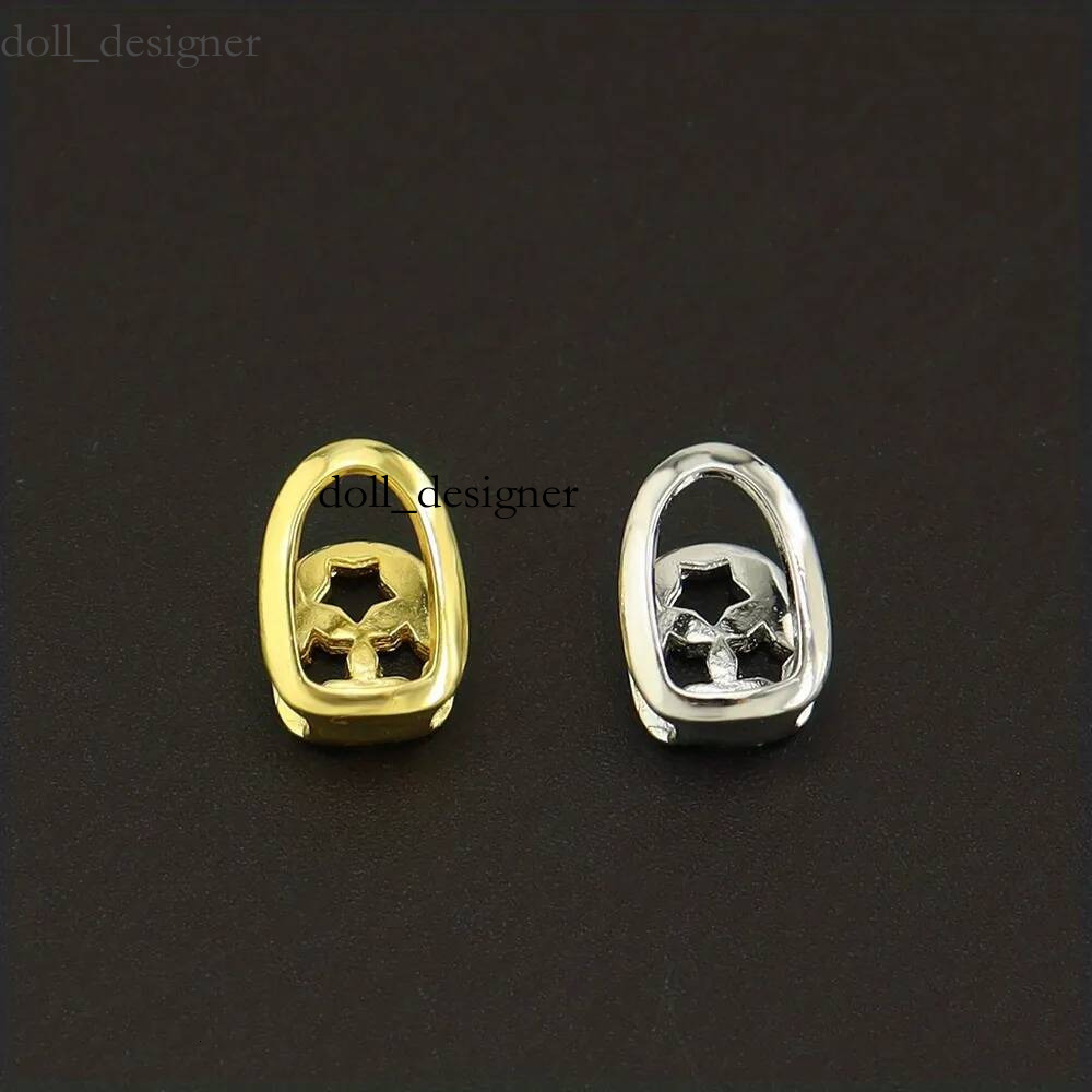 Hip hop cuivre plaqué simple dent évidé accolades pour hommes et femmes Halloween prothèses accessoires accessoires dents ornements