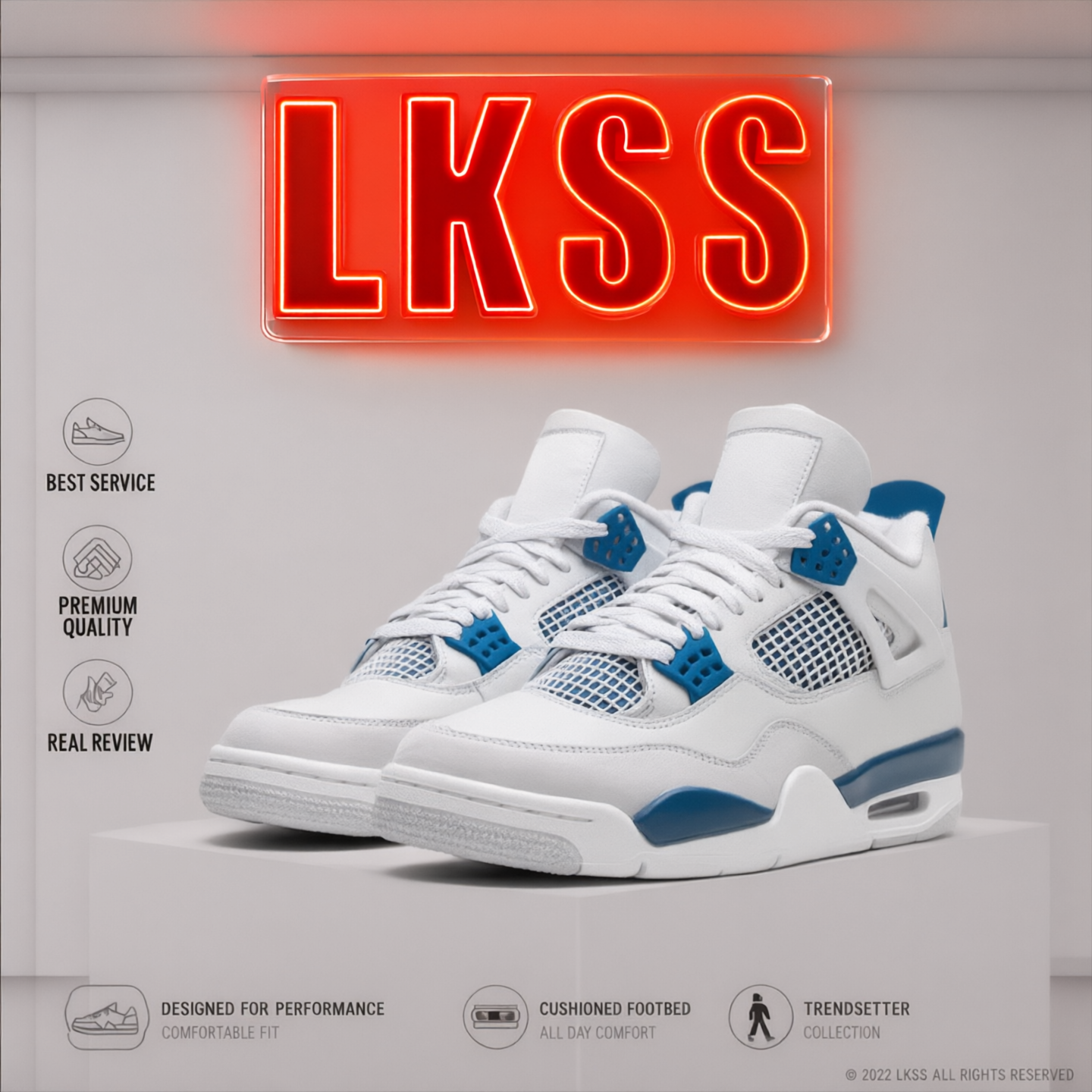 Jason LKSS High Quality Mens Womens Basketball Shoes 4 4s Black Cat Sneakers Military Rare Sail navy White Cement Oreo Cool Grey University Blue Spo