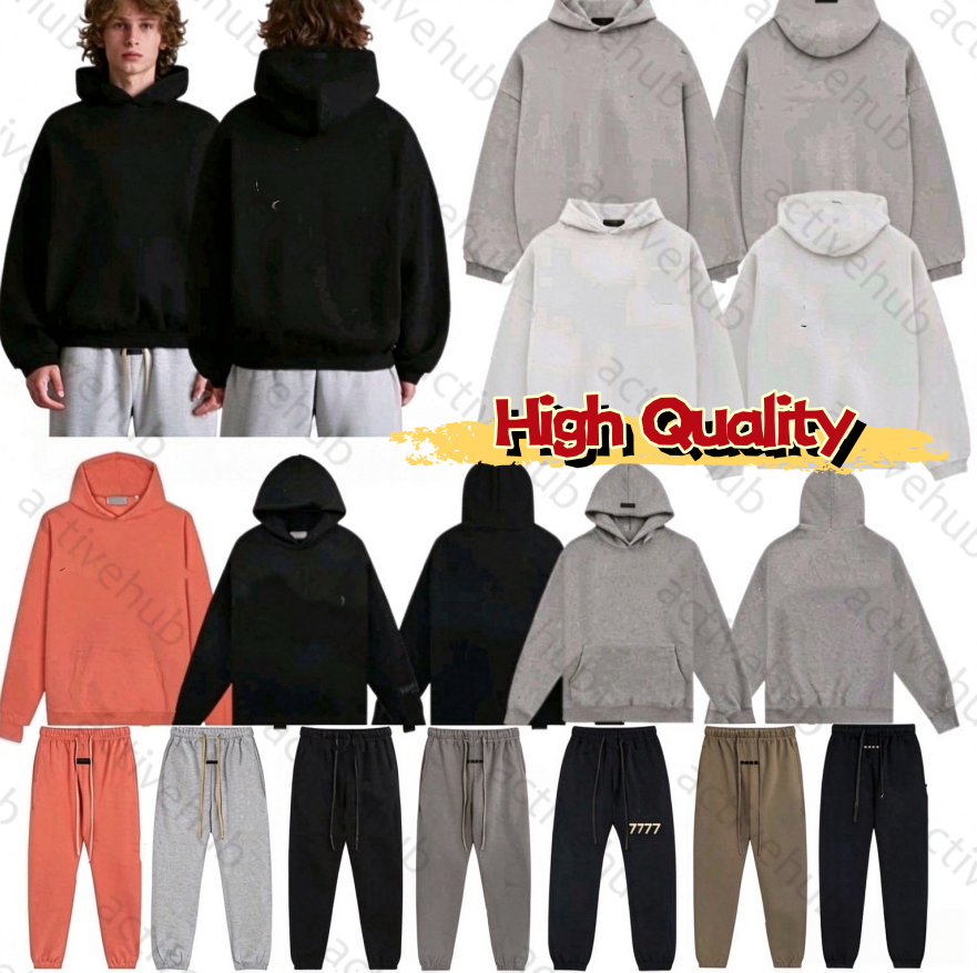 Essential mens hoodies designer men hoodie womens sweatpants women tracksuit cotton tracksuits runnging sweatpant luxury casual unisex couples high