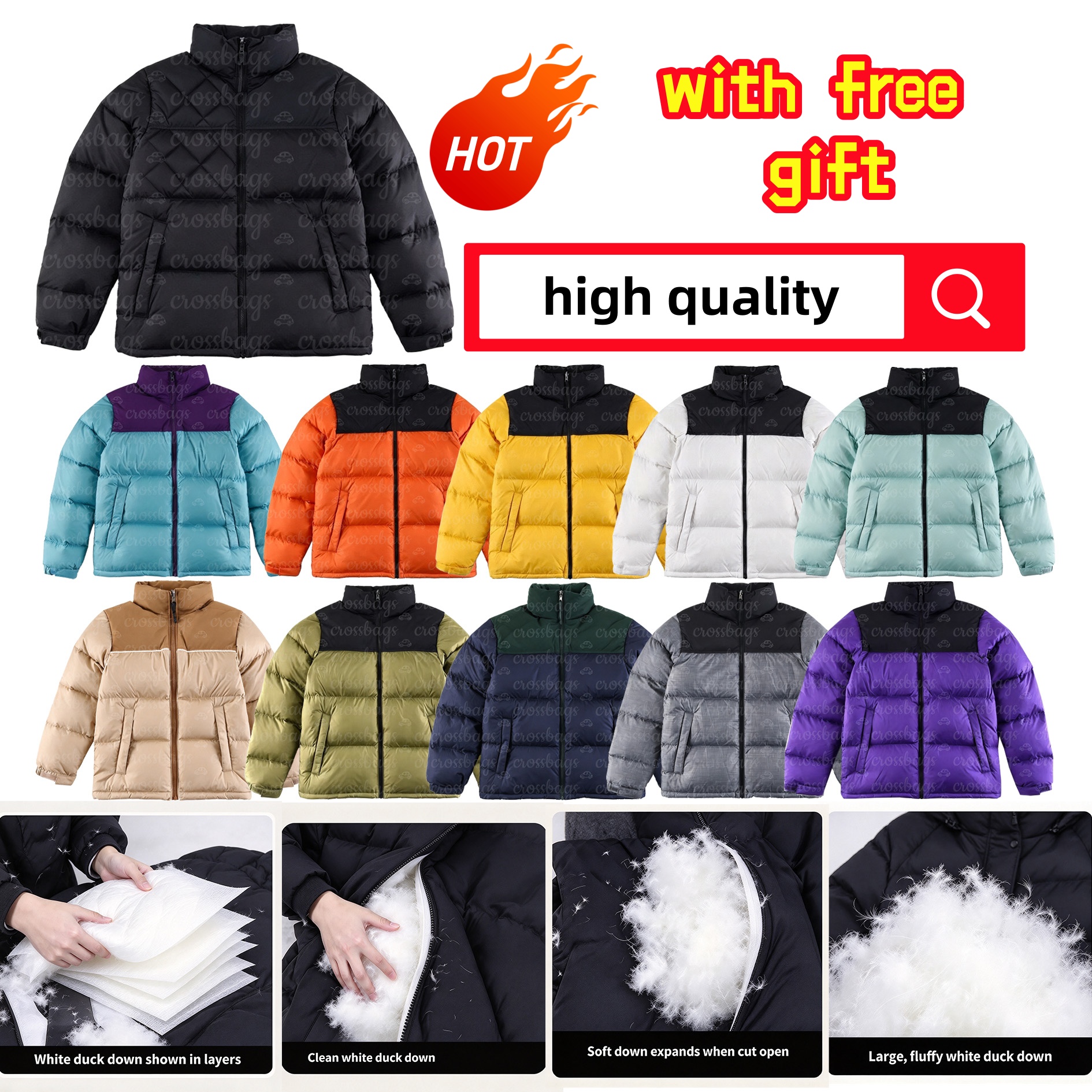 designer mens down 700 fill down puffer jacket men down jacket classic collaboration design parker winter fluffy jacket womens mens outdoor warm puf
