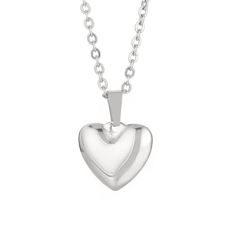 Mode Femmes Filles Argent Or En Acier Inoxydable Span Ours Dessin Animé Animal Couleur Goutte D'huile Lettre Chaîne Pendentif Boucles D'oreilles