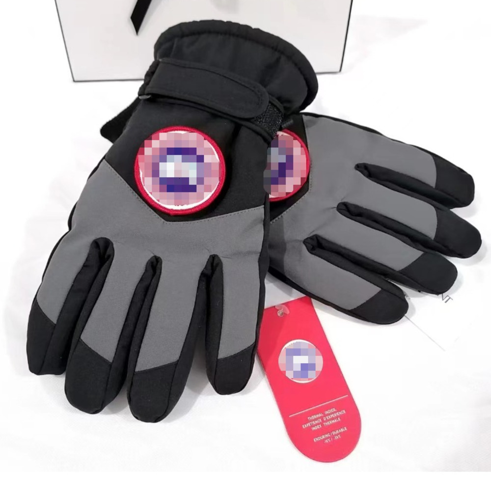 Five Fingers Gloves Designer Mens Autumn Gloves - Thickened Knitted Five-Finger Touchscreen Gloves for Women and Men Coldproof Winter Mittens 6699