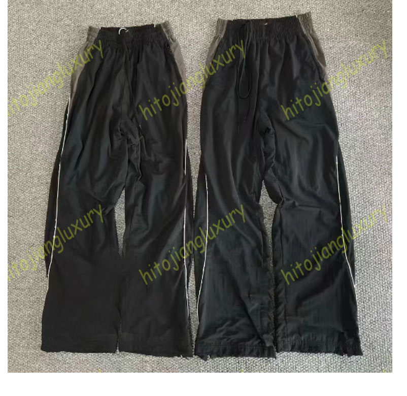 Men's Classic Trousers with Mesh Technology Fabric men cargo pants trendy pants pure cotton large pockets pattern mens sports pants 5463