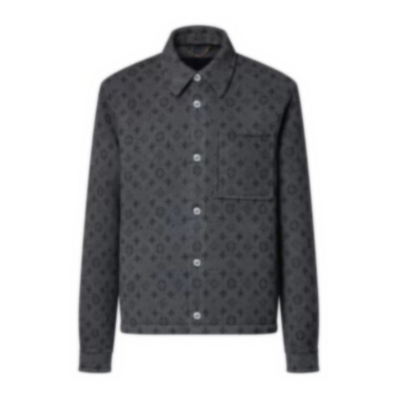Designer men's wool shirt women's jacket plaid jacket long sleeved casual thick warm top wool jacket winter fashion plaid jacket daily wea