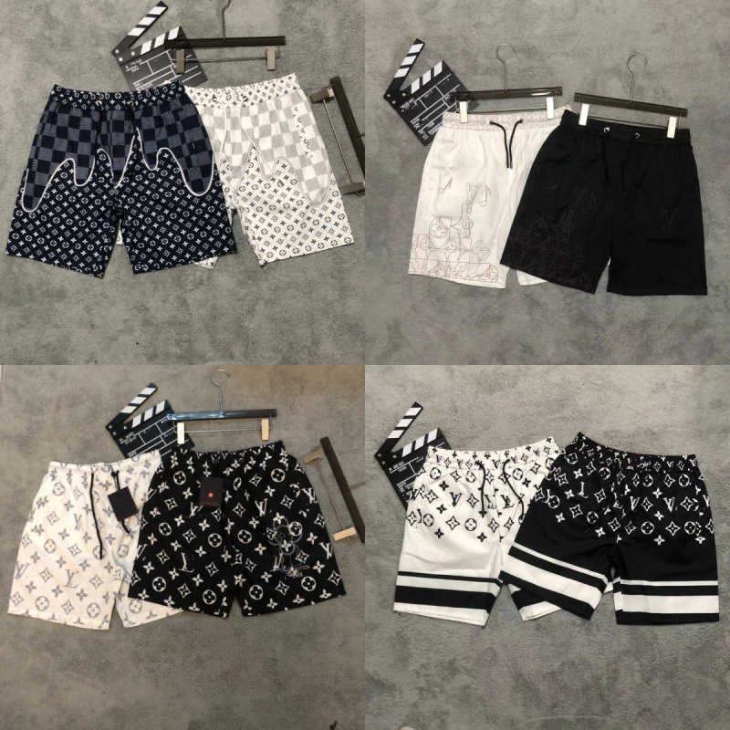 3D digital printing spring/summer casual beach shorts for men and women versatile and trendy beach shorts D261026